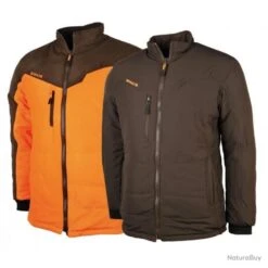 BLOUSON REVERSIBLE MULTI-HUNT SOMLYS ORANGE/MARRON , M:435 , T:L.
