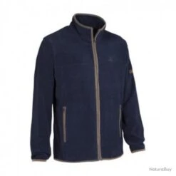 Blouson Polaire Percussion Scotland Bleu Marine