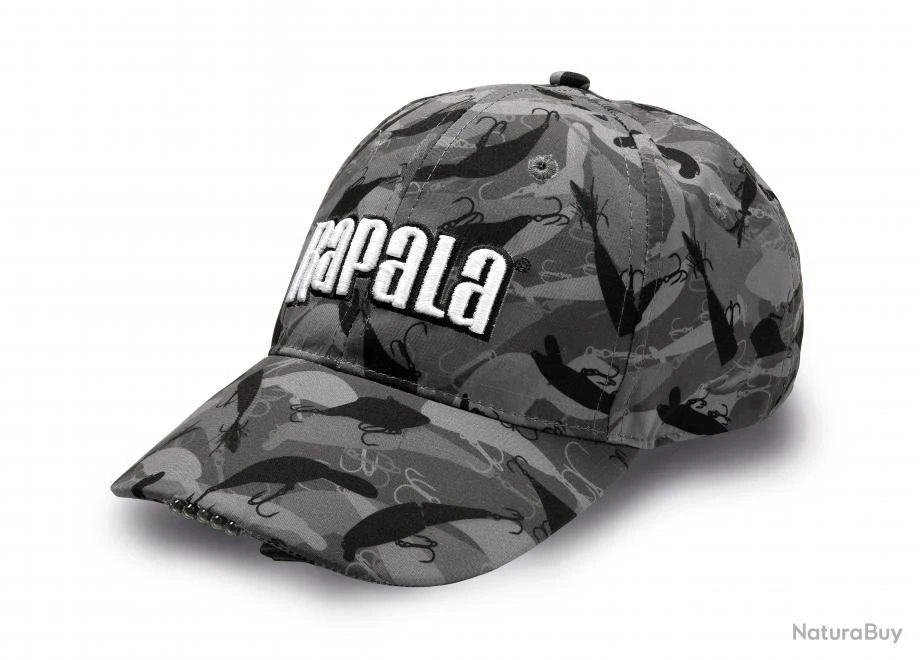 Casquette Rapala A Led Camo 1 Casquette Rapala A Led Camo
