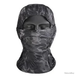 Cagoule Tactique Militaire Balaclava Bonnet Chasse Airsoft Randonnée Pêche Camouflage 2 Neuf