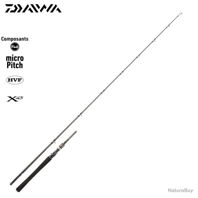 Canne Casting Daiwa Exceler 602 XXHFBOS 1.83m 60-120g 1 Canne Casting Daiwa Exceler 602 XXHFBOS 1.83m 60-120g