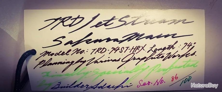 Canne Varivas Custom Trout Rod Trd Edition Limitée 1 Canne Varivas Custom Trout Rod Trd Edition Limitée