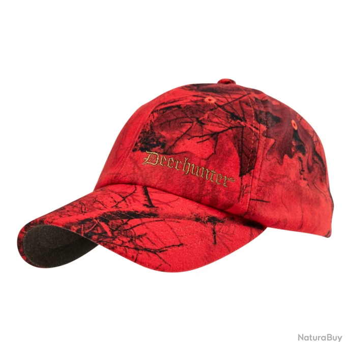 Casquette De Chasse Deerhunter Ram Camo Rouge 1 Casquette De Chasse Deerhunter Ram Camo Rouge