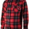Chemise Polaire Carreaux Treeland Rouge
