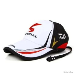 DAIWA Casquette Authentique Blanche - ENCHERES PAS DE PRIX DE RESERVE !!
