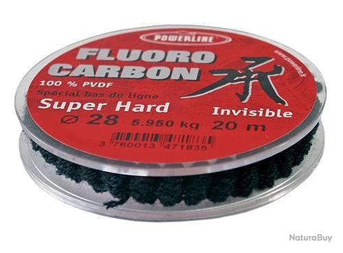FIL FLUORO CARBON HARD 50M 0.28mm / 5.95kg 1 FIL FLUORO CARBON HARD 50M 0.28mm / 5.95kg