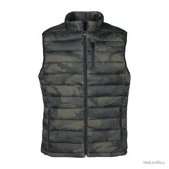 GILET MATELASSE PERCUSSION TREK CAMO KAKI - TAILLE XL