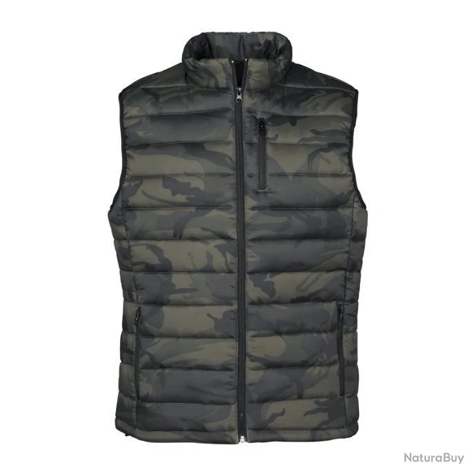 GILET MATELASSE PERCUSSION TREK CAMO KAKI - TAILLE XL 1 GILET MATELASSE PERCUSSION TREK CAMO KAKI - TAILLE XL