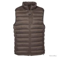 GILET MATELASSE PERCUSSION TREKKING MARRON - TAILLE L