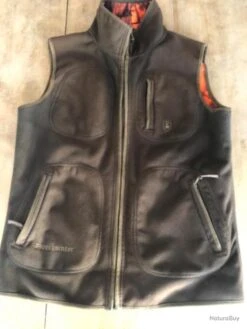 Deerhunter Gilet De Chasse Polaire Réversible