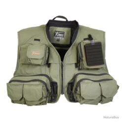 Gilet De Pêche Mouche MDC Specialist 4.0 Vert
