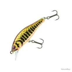 Leurre Sakura Flat Phoxy Minnow Hw 60 S - 6cm - 8g BROWN VAIRON