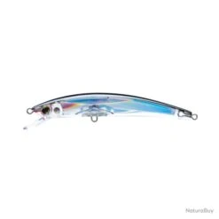 Leurre Yo-Zuri Crystal 3D Minnow (S) 9cm SILVER BLACK