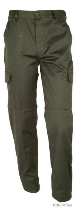 PANTALON BASIC POLYCOTON KAKI T44 (237.1002.44)