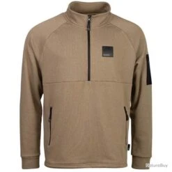 SWEAT NASH 1/2 ZIP JUMPER KAKI 2XL
