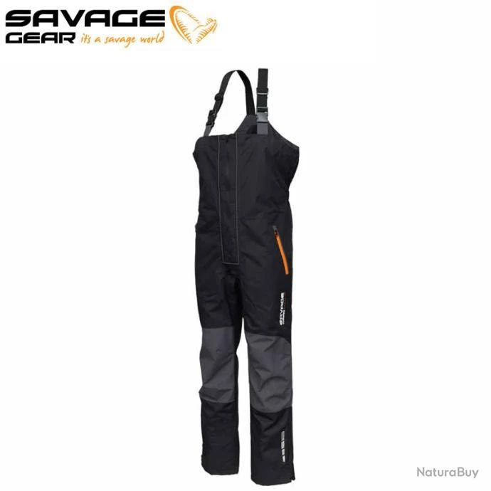 Salopette WP Performance Savage Gear Black/Grey L 1 Salopette WP Performance Savage Gear Black/Grey L