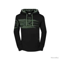 Sweat A Capuche Hot Spot Design Pike With Camo Detail