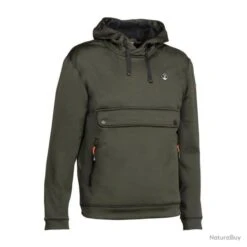 Sweat à Capuche Percussion Kaki - Taille 4XL