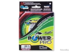 Tresse Power Pro Rouge - Bobine 135m 15/100