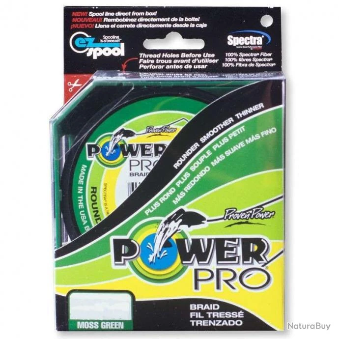 Tresse Power Pro 135m Ø 23/100 ROUGE 1 Tresse Power Pro 135m Ø 23/100 ROUGE