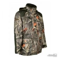 Veste De Chasse Percussion Brocard Roseaux Camo Roseaux
