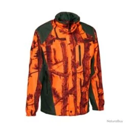 Veste De Chasse Percussion Stronger B B Camo Blaze