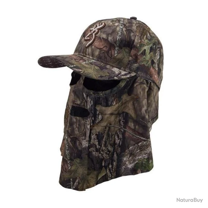 Wahoo ! Casquette Browning Facemask - Camo 1 Wahoo ! Casquette Browning Facemask - Camo