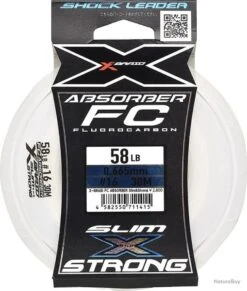 YGK X BRAID X021 FC ABSORBER SLIM STRONG - 58 LBS - 30 M