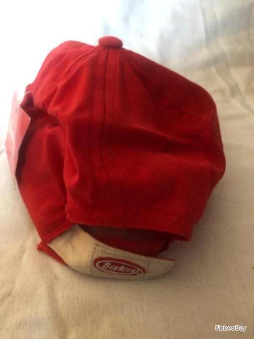 1 Casquette Berkley Rouge Pêche 2 1 Casquette Berkley Rouge Pêche – Image 2