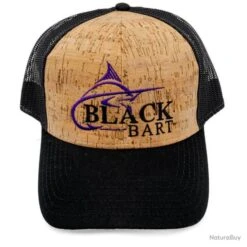 Casquette Black Bart Logo Marlin Liege / Noir