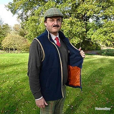 GILET POLAIRE BLEU MARINE TM 2 GILET POLAIRE BLEU MARINE TM – Image 2