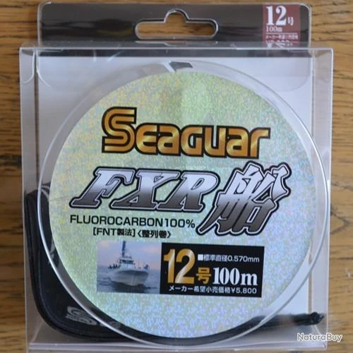 Seaguar Fluorocarbon FXR 100m #12 1 Seaguar Fluorocarbon FXR 100m #12