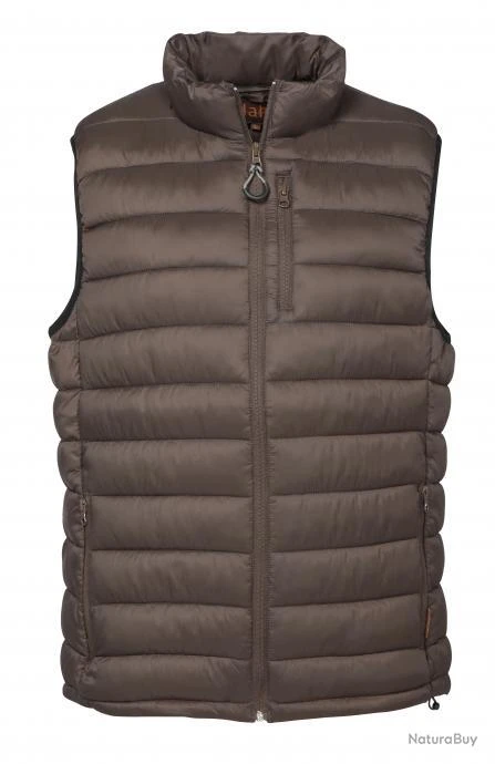 Gilet Percussion Matelassé Trekking Gris Marron-XL 1 Gilet Percussion Matelassé Trekking Gris Marron-XL