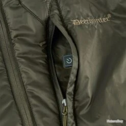 Gilet Chauffant Deerhunter Kaki-M -Pêche Soldes Boutique 00003 Gilet chauffant Deerhunter kaki M