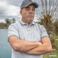 Grey Polo Preston -Pêche Soldes Boutique 00003 Grey Polo Preston M