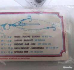 Lot De 16 Montures à Poisson Mort N°1 -Pêche Soldes Boutique 00003 Lot de 16 montures a poisson mort n 1