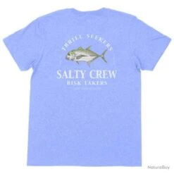 T-Shirt Salty Crew GT S/S TEE S LIGHT BLUE Heather 5 T-Shirt Salty Crew GT S/S TEE S LIGHT BLUE Heather -Pêche Soldes Boutique 00003 T Shirt Salty Crew GT S S TEE S LIGHT BLUE Heather