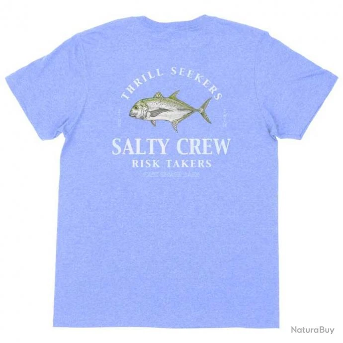T-Shirt Salty Crew GT S/S TEE S LIGHT BLUE Heather 3 T-Shirt Salty Crew GT S/S TEE S LIGHT BLUE Heather – Image 3