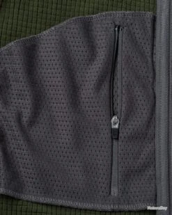 Veste Polaire Pour Femme Paläarktis Ground Couleur Vert Feuille Rouge. -Pêche Soldes Boutique 00003 Veste polaire pour femme Palaarktis Ground Couleur Vert feuille rouge Taille XS