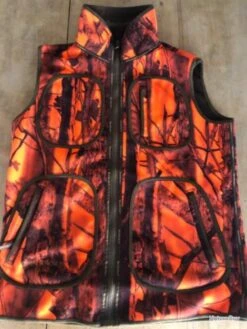 Deerhunter Gilet De Chasse Polaire Réversible -Pêche Soldes Boutique 00004 Gilet de chasse polaire reversible