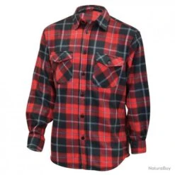 Chemise Canadienne Trappeur Rouge Taille XXXL (Taille 5)