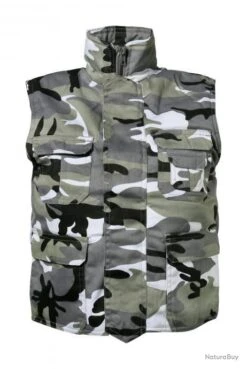 Gilet Enfant Percussion Rangers Urbain Gris