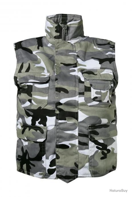 Gilet Enfant Percussion Rangers Urbain Gris 1 Gilet Enfant Percussion Rangers Urbain Gris