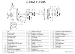 Zebra Toc 65 Moulinet Truite Au Toc Garbolino -Pêche Soldes Boutique 00009 Zebra Toc 65 Moulinet Truite Au Toc Garbolino