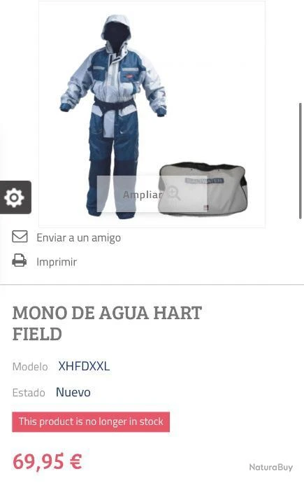 HANGAR33 DESTOCKAGE COMBINAISON PECHE HART FIELD TAILLE 2 XL ( Taille Grand) 2 HANGAR33 DESTOCKAGE COMBINAISON PECHE HART FIELD TAILLE 2 XL ( Taille Grand) – Image 2