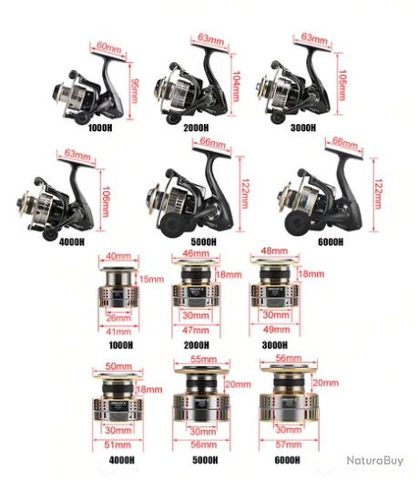 Moulinet De Pêche 6000 6.2:1 Carnassiers, Mer, Surfcasting M12 15 Kg 3 Moulinet De Pêche 6000 6.2:1 Carnassiers, Mer, Surfcasting M12 15 Kg – Image 3
