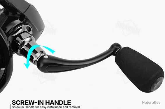 Moulinet De Pêche 6000 6.2:1 Carnassiers, Mer, Surfcasting M12 15 Kg 11 Moulinet De Pêche 6000 6.2:1 Carnassiers, Mer, Surfcasting M12 15 Kg – Image 11