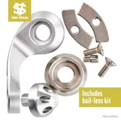 Moulinet Van Staal VR Series Bailed Spinning - 150 / 4.8:1 / Argent 15 Moulinet Van Staal VR Series Bailed Spinning - 150 / 4.8:1 / Argent -Pêche Soldes Boutique 00040 Moulinet Van Staal VR Series Bailed Spinning 150 4.8 1 Argent